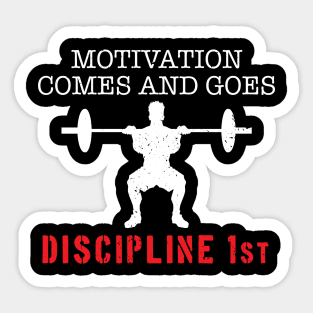 Discipline First Sticker
